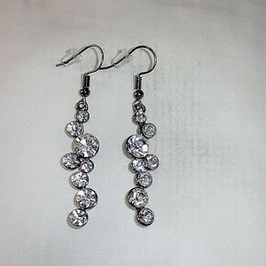 Drop Gem dangle earings